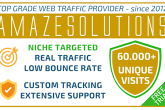 drive real targeted traffic, quality visitors, 24h activation