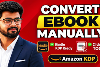 convert pdf to epub, word to epub, pdf to kindle ebook conversion for amazon kdp