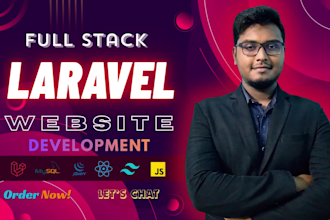develop, maintain or bug fix laravel website, script