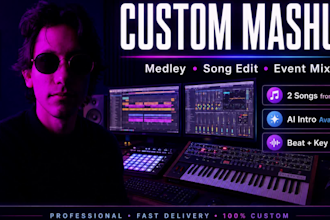 create a custom mashup, medley or song edit for your event