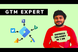setup ga4 ecommerce tracking, ads conversion tracking by google tag manager GTM