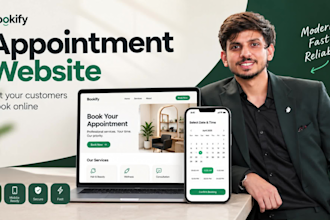 build an appointment website for effortless online booking