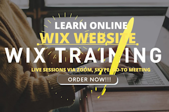teach you wix website designing
