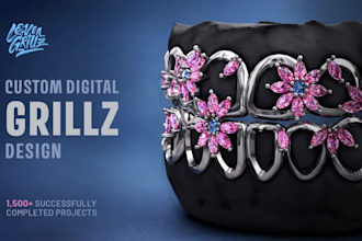 do any type of custom grillz and teeth jewelry design