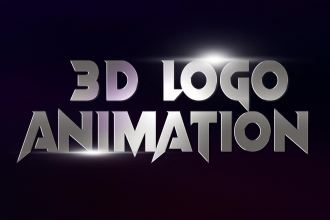 do 3d logo animation
