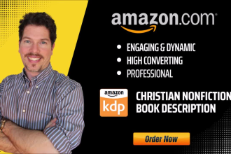 write a stellar description for your amazon KDP nonfiction christian book