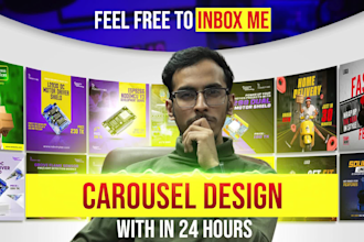 design engaging instagram carousels and custom social media designs