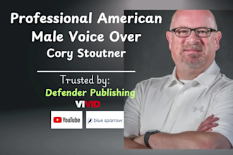 record american male voice over commercial youtube