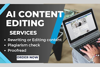 do ai content editing in 24 hours