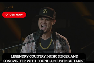 be your legendry acoustic country music singer and vocalist