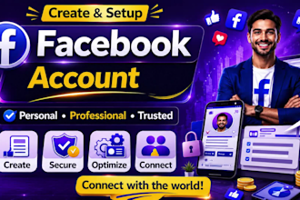 create facebook accounts for personal or business use, and old fb profile