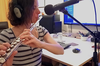 record a professional flute for your music