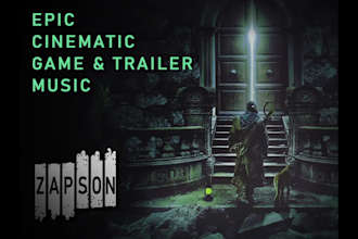 write epic cinematic or modern trailer music in 48h or less