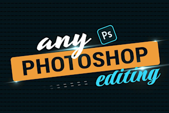 do any photoshop editing and portrait retouching