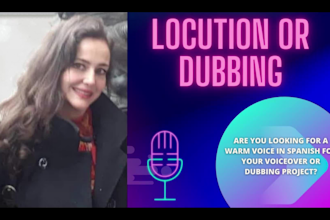 record my voice in latin spanish for your project