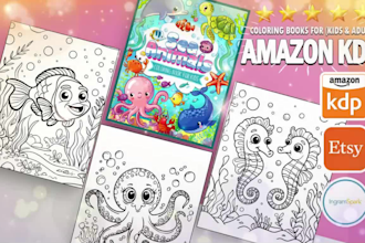 create children colouring and activity books for amazon kdp