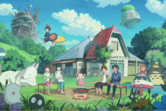 draw cute cartoon illustrations, lofi art, anime, background, children, wedding