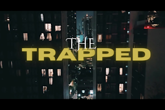design an epic cinematic book trailer for your book launch