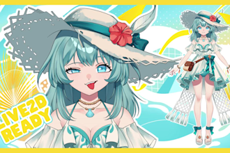 design and rigging your live2d vtuber model for vtube studio