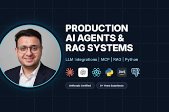 build production ai agents, rag systems and llm integrations