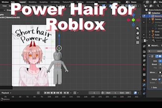 modeling your hair for roblox