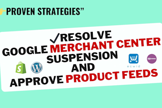 resolve google shopping ads, merchant center gmc suspension issue for shopify