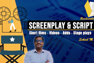 be your screenplay writer for short films, videos, and drama