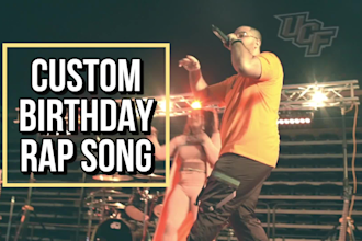write a customized birthday rap song for you
