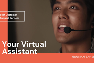 be your virtual assistant customer service agent