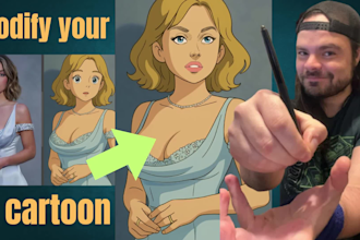 customize and redraw your ai generated character art