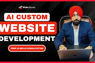 ai website development, ai websites and software development