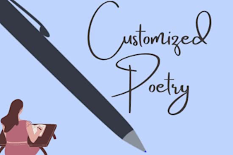 write customized poetry on any topic