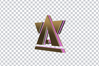 do 360 3d rotating logo animation spin gif perfect loop
