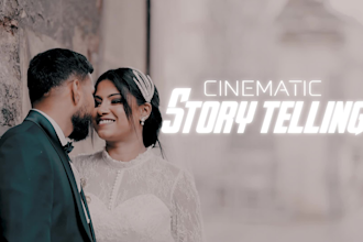 do wedding video editing with cinematic storytelling