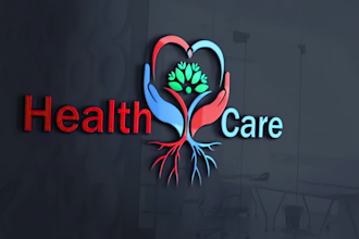 design mental health dental health care minimalist logo