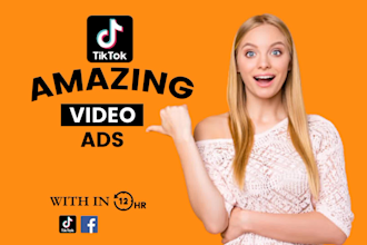 create tik tok video ads for your products and services
