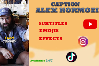 edit reels and shorts with alex hormozi style caption