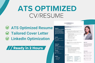 be your ats resume writer and CV maker to get you interviews fast