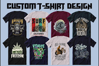 design trending and custom t shirt