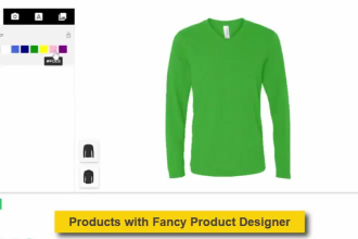 setup and upload products with fancy product designer plugin