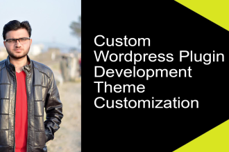 develop or fix custom wordpress plugin or woocommerce plugin