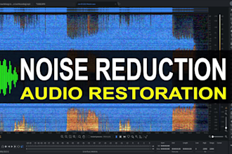 remove background noise from audio or video files