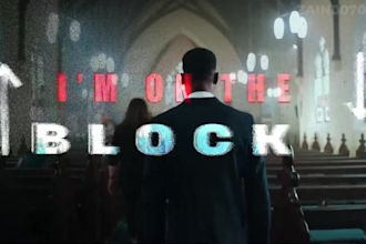 create a professional live action lyric video