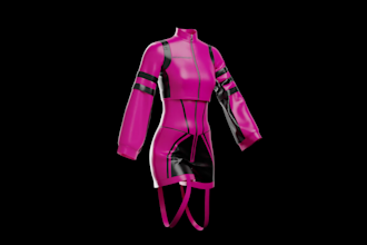 make 3d fashion design and pattern for clothing mockup