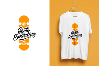 do typography t shirt design and graphic t shirt design