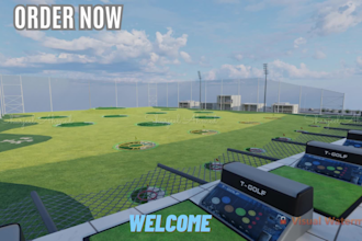 create 3d environment with blender