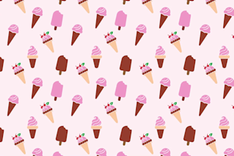 create seamless patterns for textiles and fabric, wallpaper, and home decor