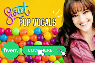record pop, dance, edm or top 40 vocals
