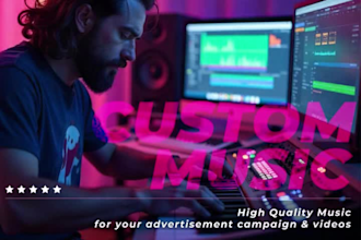 compose music for ads, commercials, podcast, film and TV