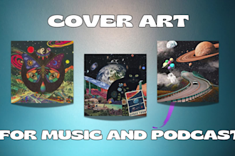 design best music cover art, podcast cover, single cover art
